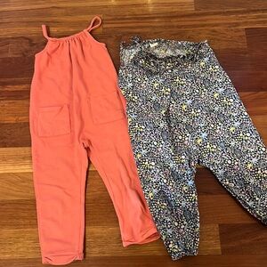 Toddler girls romper bundle